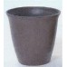 ROUND FIBER POT 4.5” x 4.5 “ Brown